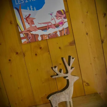 Apartamento Cosy Aux Deux Alpes Avec Vue Sur La Montagne D'or *