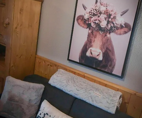 Cosy Aux Deux Alpes Avec Vue Sur La Montagne D'or Апартаменты