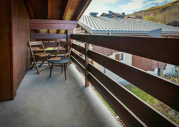 Cosy Aux Deux Alpes Avec Vue Sur La Montagne D'or * Ле дез Альп